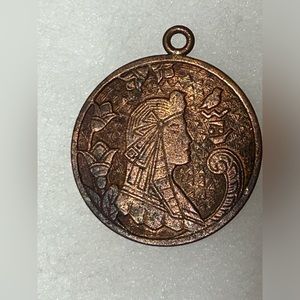 Vintage Brass Token Hamilton & Hamilton (H&H) Guaranteed Gold Filled Chains